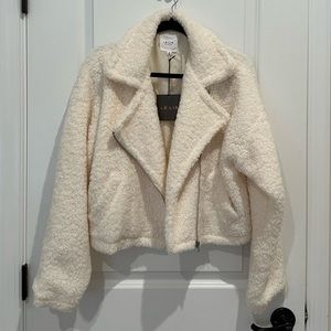 Sherpa Cream Cropped jacket